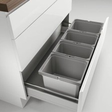 Cox® Box 235 K/1000-4, waste collector for existing extracts, without bio lid, light