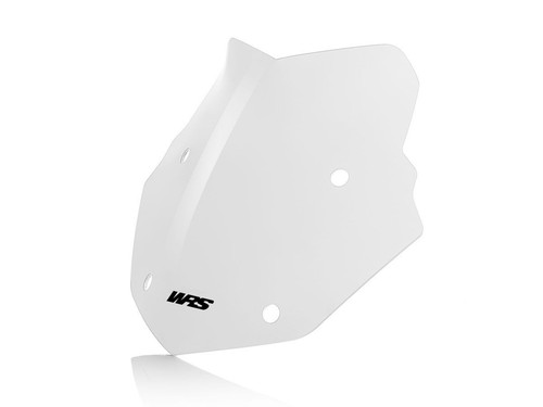 Wrs enduro windscreen clear - windscreen,