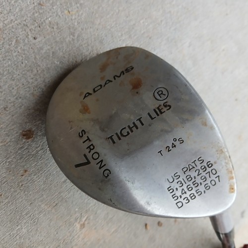Adams tight lies strong wood - tight,