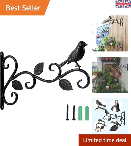 Sturdy black steel hanging - sturdy,