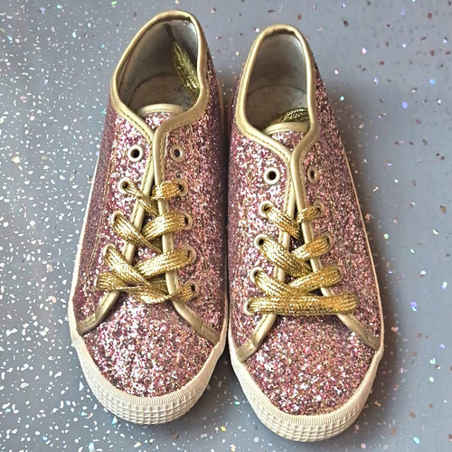 Miss vie pink - glitter, low