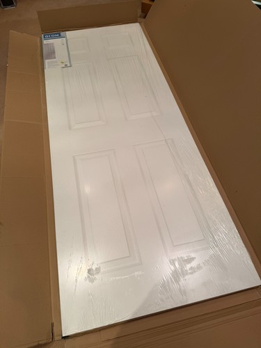 Geom painted panel - painted, unglazed