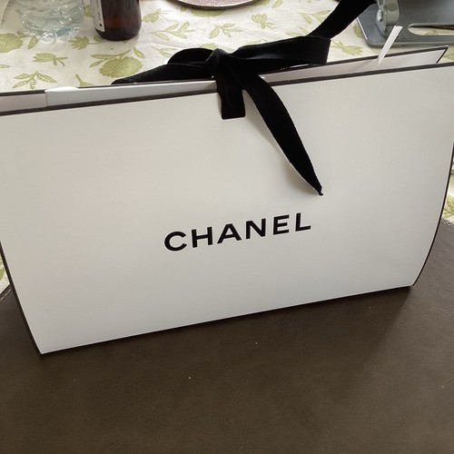Genuine chanel gift bag with - bag,