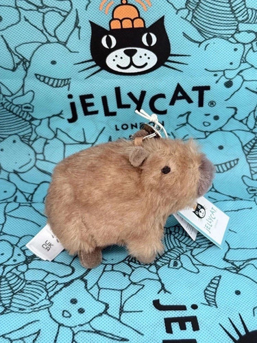 New jellycat capybara keyring - jellycat,