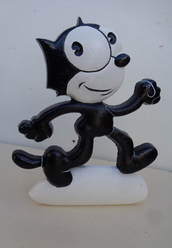 Black white cat - black,
