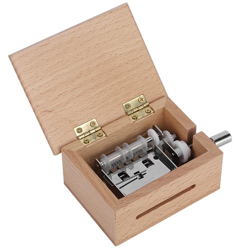 Note hand cranked wooden - 15,