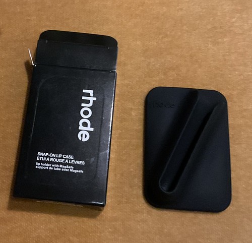 Black rhode snap lip - black, case