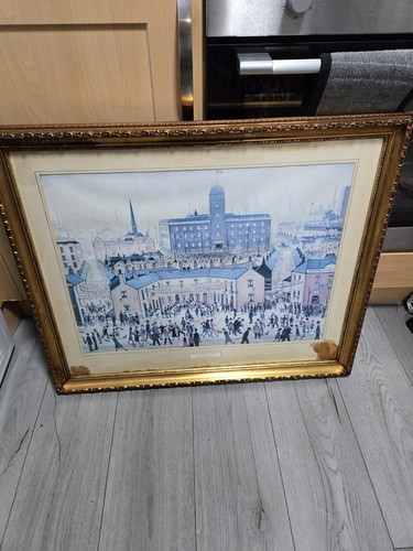 Lowry vintage print - print, /