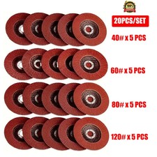 20PCS FLAP GRINDING SANDING