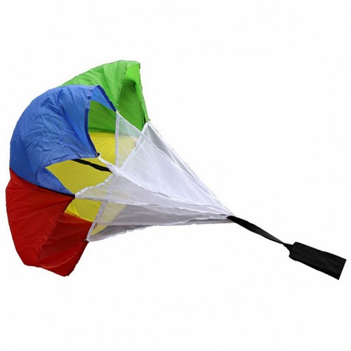 Running parachute with - running, belt