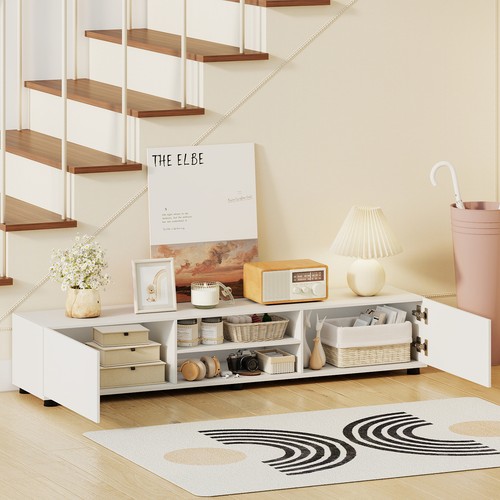 Brown natural white cabinet - brown/natural/white,
