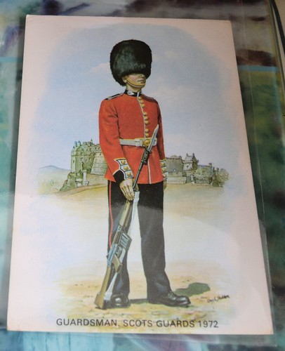 Postcard british military - postcard,