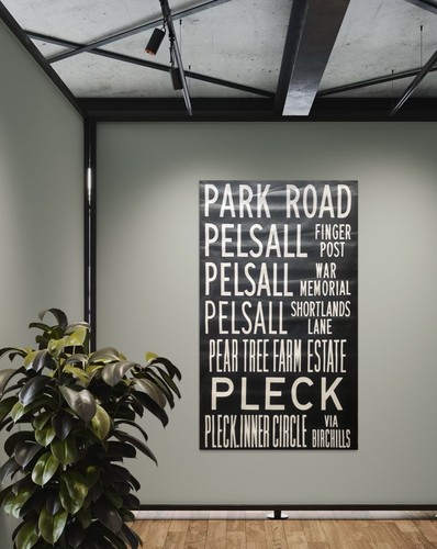 Park road pelsall pleck finger - road,