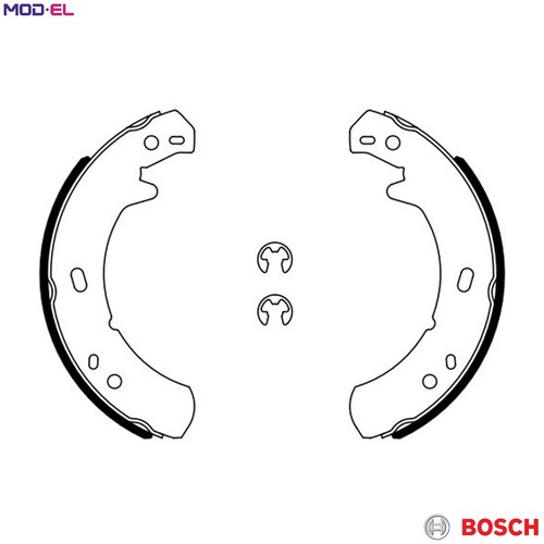 Brake shoe set - brake, 0