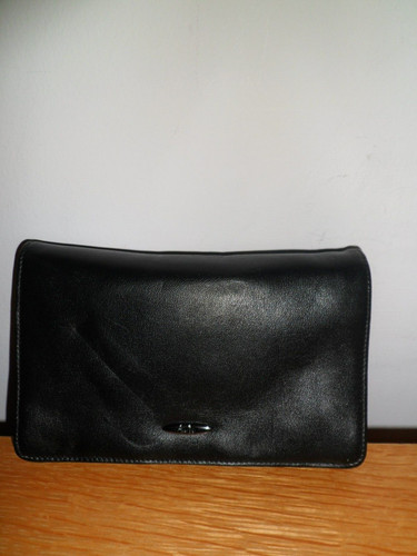 Ladies black leather tula - tula, by
