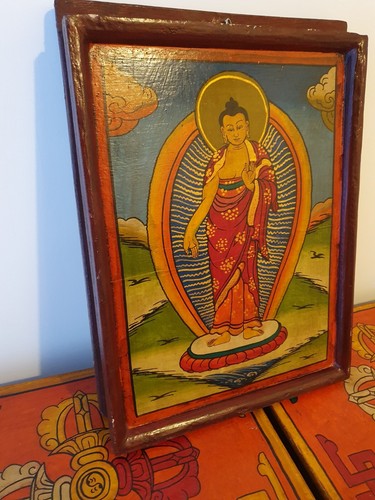 Tibetan buddhist thangka - buddhist,