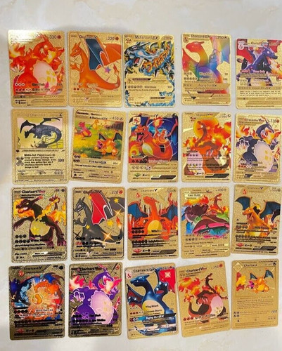 Pcs charizard vmax gold - pcs,