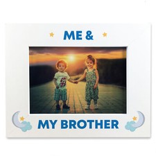 Me and My Brother White Photo Frame Brother Gift Sister Gift Sibling Photo Frame