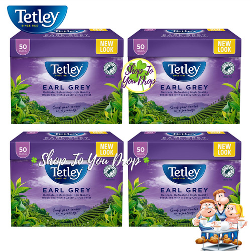 Tetley earl grey tea - x,