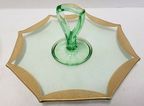 Vintage depression glass - vintage,