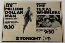 1974 ABC tv ad~ SIX MILLION