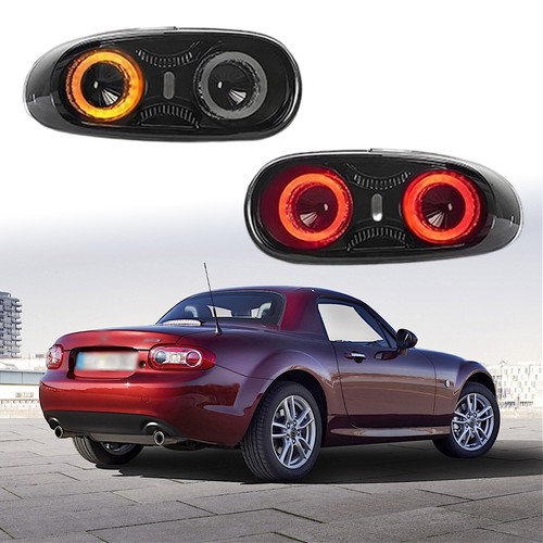 Smoked led tail lights - led, fog