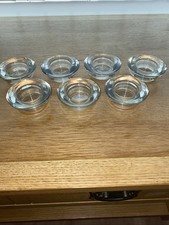 Glass tea light - , holders