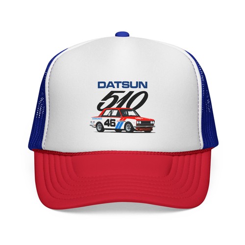 Datsun 510 trucker cap hat - datsun,