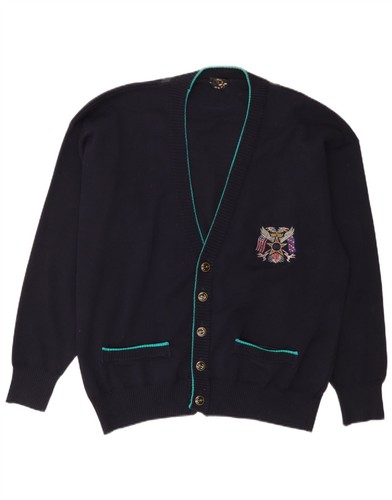 Blue drake mens cardigan - blue,