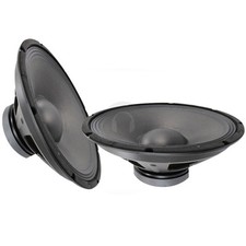 2x Skytec 15" Bass Woofer Speaker Drivers 600W UK Stock