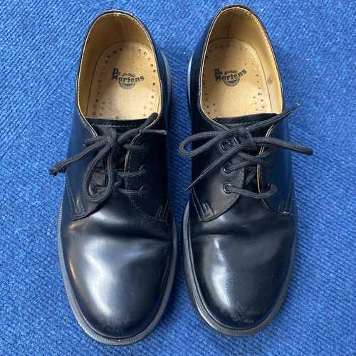 Martens black leather - black,