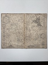 Antique Map of Worcestershire