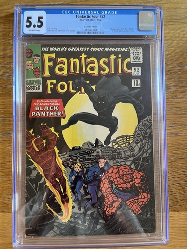 Fantastic four cgc - #52, 5.5