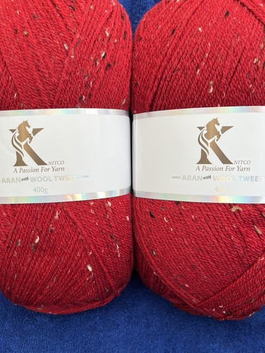 400g knitco aran with wool - aran,