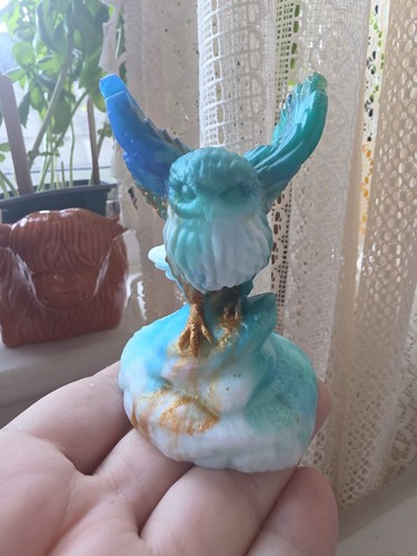 Hand finished blue - finished,