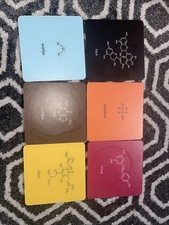 Set Of 6 Chemistry Coasters