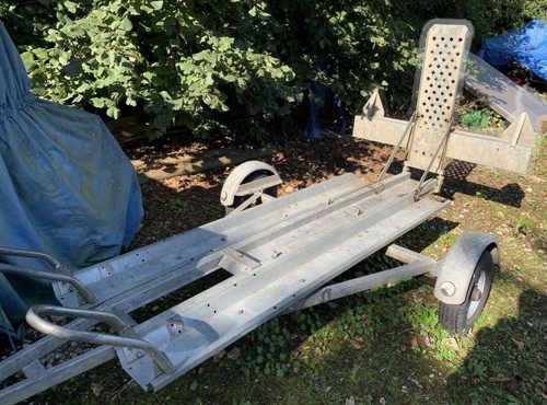 Twin motorcycle trailer - motorcycle,