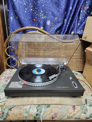Trio r405 turntable vintage - trio,