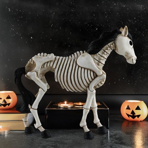 Skeleton horse statue animal - skeleton,