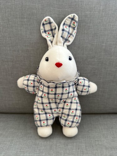 Vintage check bunny rabbit - check,