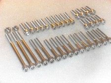 Stainless Allen Bolt Socket Screw Kit for Suzuki GS750 76-79 Engine Covers 36x