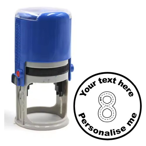 Personalised stamp number - personalised,