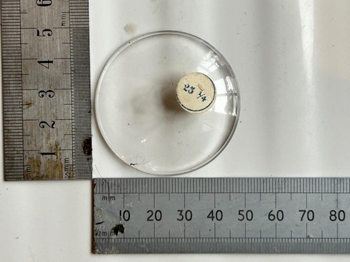 Verge fusee pocket watch glass - pocket,