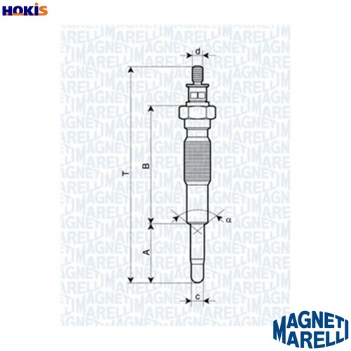 Glow plug 062900063304 for - plug,