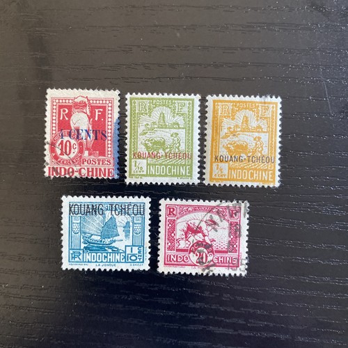 French indochinese stamps 5 - french, x
