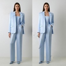 Sky Blue Women's Suit Work