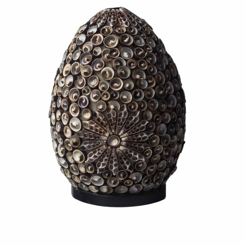 Boho sea shell lamp - boho,