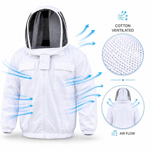 Cotton beekeeping jacket heavy - cotton,
