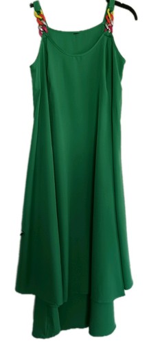 Ladies green sleeveless - ladies, dipped