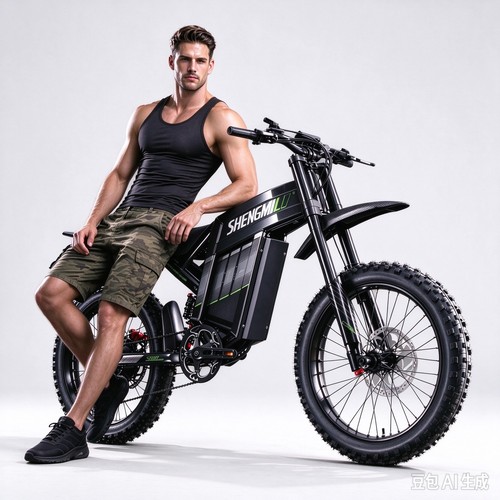 Powerful mountain bike - powerful, 19"